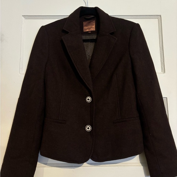 Brown Women's Blazer - Picture 2 of 4